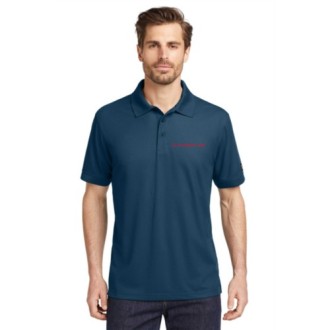 OGIO® - Caliber2.0 Polo<BR><BR>X-LARGE - <BR>Spar blue • Red imprint